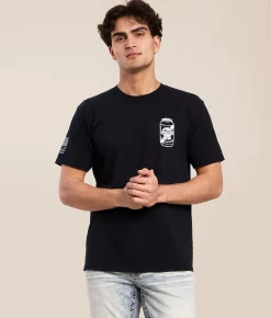 Tops|Graphic T-Shirts | Howitzer Blue Collar Essentials T-Shirt Obsidian