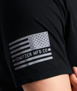Tops|Graphic T-Shirts | Howitzer Blue Collar Essentials T-Shirt Obsidian