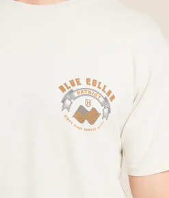 Tops | Howitzer Blue Collar Full Metal T-Shirt Lunar Rock