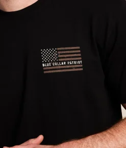 Howitzer Blue Collar Hard Work T-Shirt Black Discount