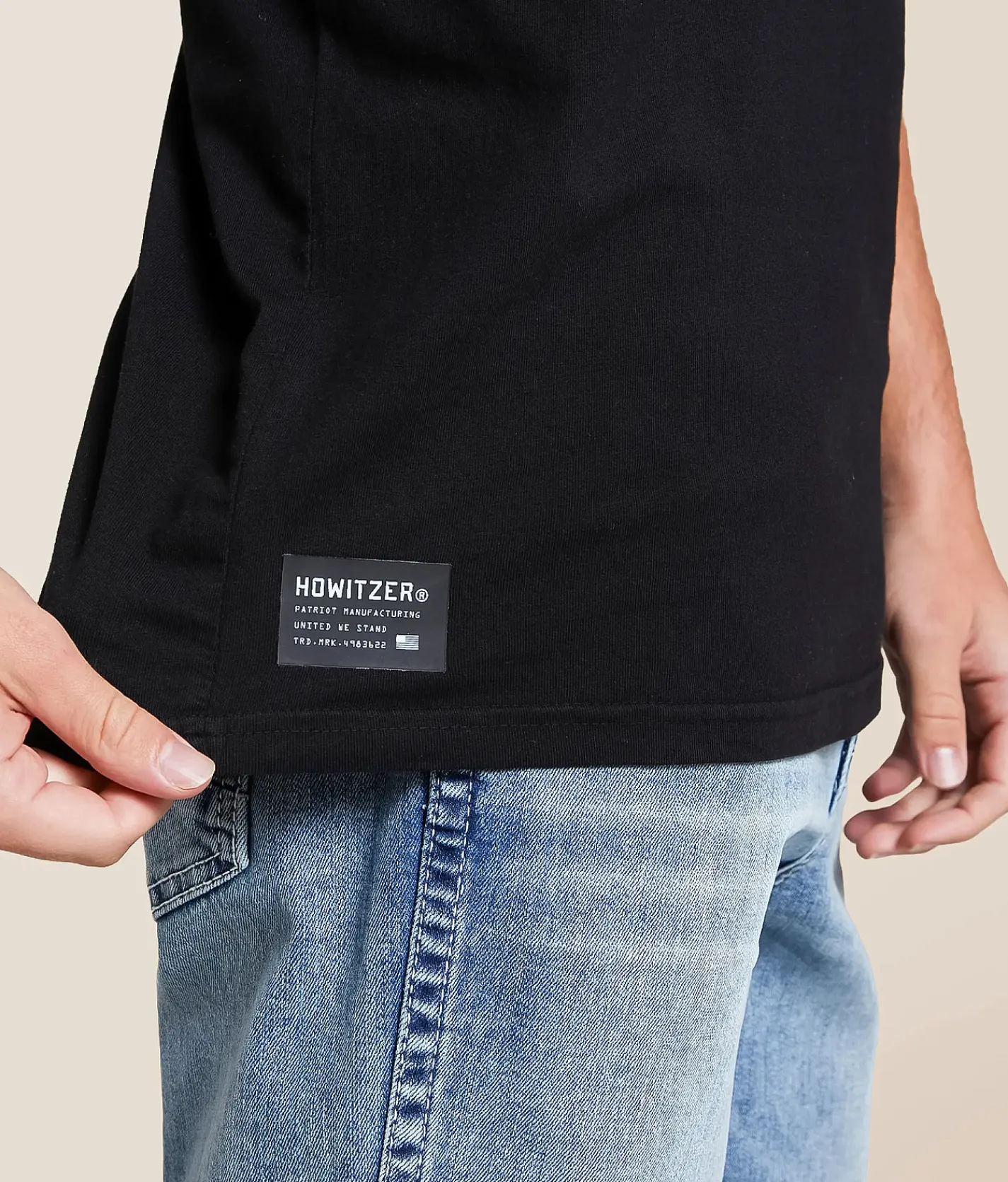 Howitzer Blue Collar Hard Work T-Shirt Moonmist Hot