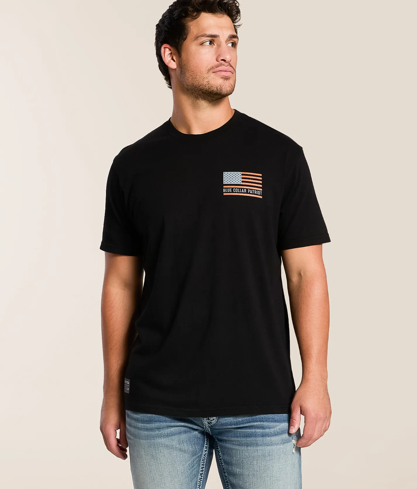Howitzer Blue Collar Honest T-Shirt Black Discount