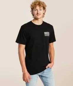 Howitzer Blue Collar Honest T-Shirt Black Clearance