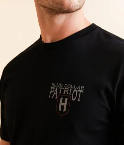 Howitzer Blue Collar Laziness Kills T-Shirt Black