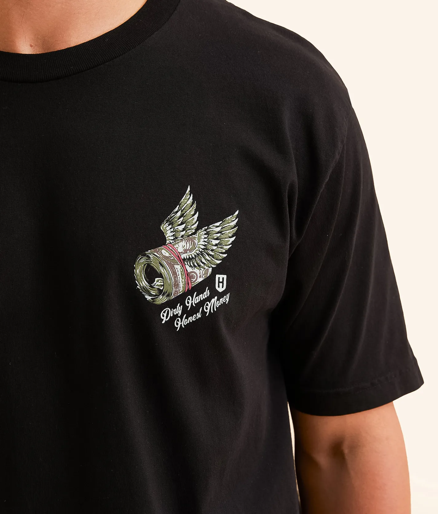 Graphic T-Shirts | Howitzer Blue Collar No Excuses T-Shirt Black