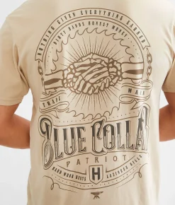 Howitzer Blue Collar Shake On It T-Shirt Peyote Online
