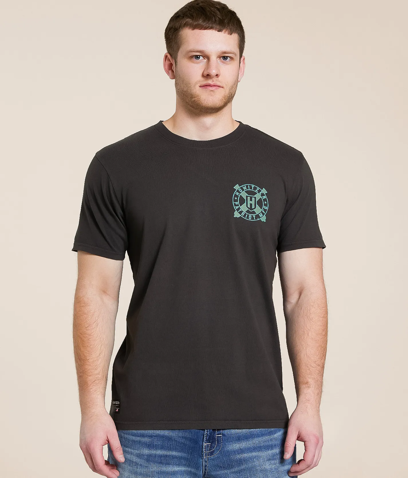 Graphic T-Shirts | Howitzer Blue Collar Skilled Hands T-Shirt Vintage Black