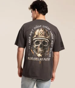 Howitzer Blue Collar Skilled Labor T-Shirt Lamp Black Outlet