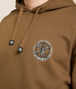 Tops | Howitzer Blue Collar Sparx Patriot Hooded Sweatshirt Teak