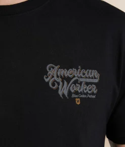 Howitzer Blue Collar Victory Flight T-Shirt Black Outlet
