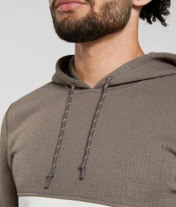 Tops | Maven Co-op Bluff Hoodie Brindle Ivory
