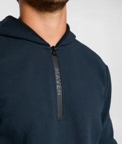 Tops | Maven Co-op Bluff Hoodie Dark Navy