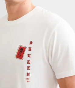 Graphic T-Shirts | Sullen Bluffing T-Shirt Antique White