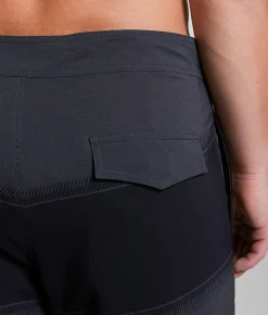 Bottoms | Maven Co-op Boardwalk Stretch Boardshort Black