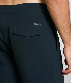 Swimwear | Maven Co-op Boardwalk Stretch Boardshort Black
