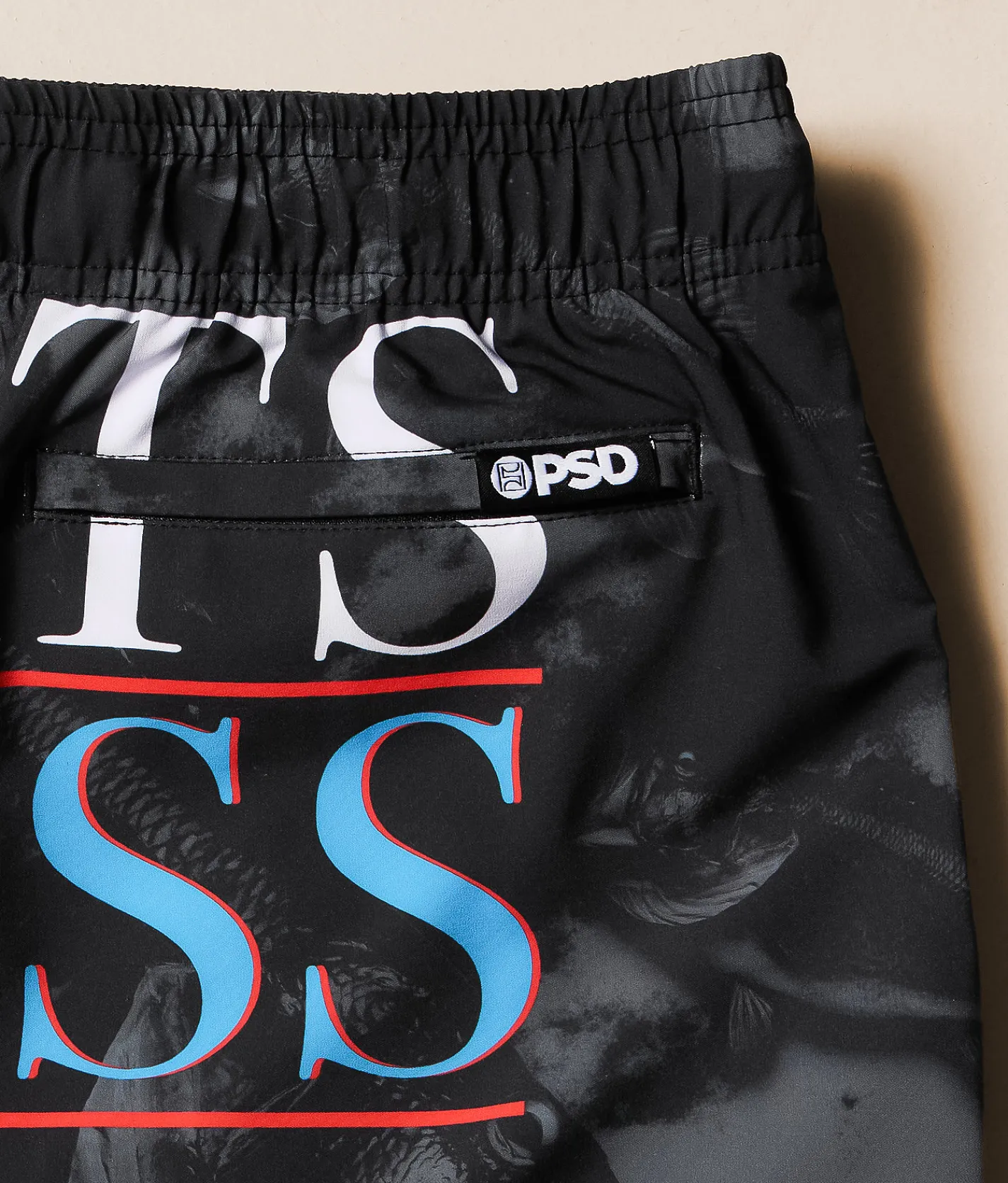 Bottoms|Swimwear | PSD Boats & Bass Stretch Swim Trunks Multi