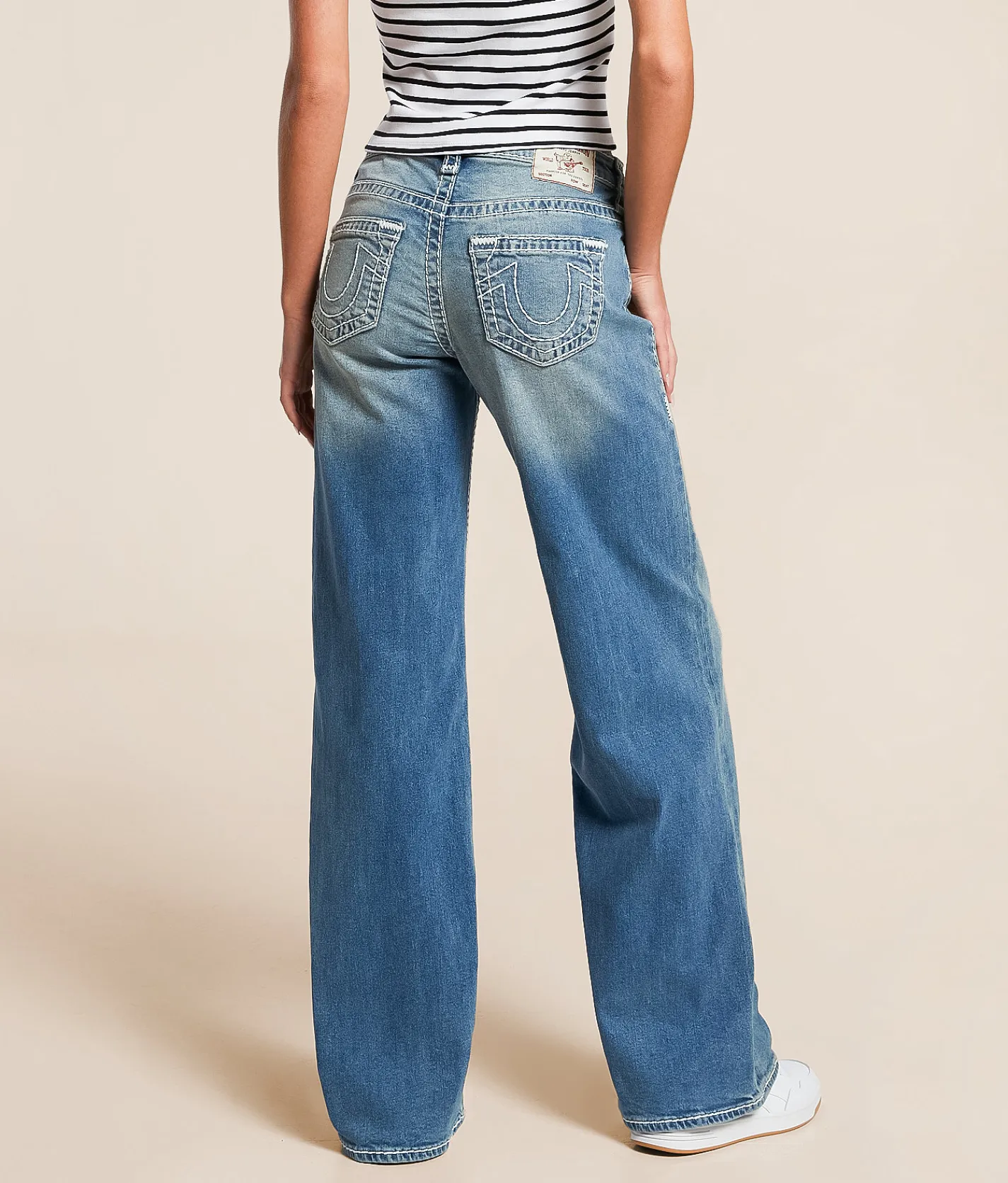 Jeans|Bottoms | True Religion Bobbi Baggy Stretch Jean Beach Fire