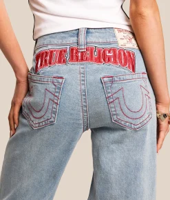 Jeans | True Religion Bobbi Baggy Wide Leg Stretch Jean Horizon Henge
