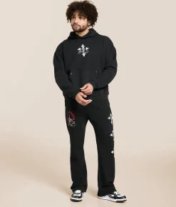 Tops | Rock Revival Bode Hooded Sweatshirt Black