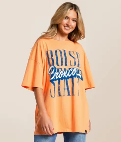 Gameday SOCIAL® Boise State Broncos T-Shirt Sherbert Clearance