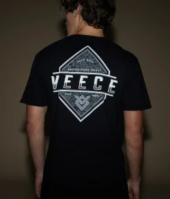 Veece Bold Monstera T-Shirt Black Best