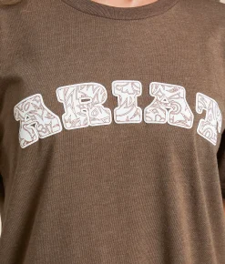 Ariat Boot Stitch T-Shirt Brown Heather Best