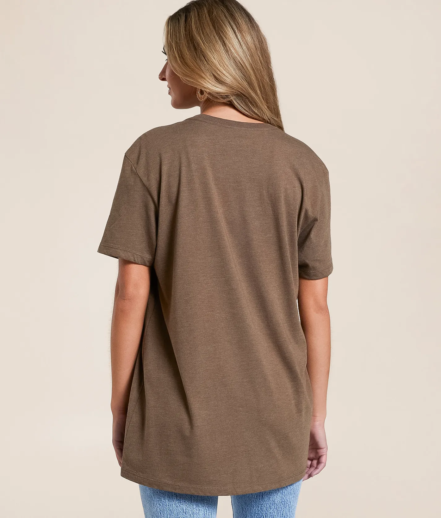 Ariat Boot Stitch T-Shirt Brown Heather Best
