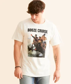 Graphic T-Shirts | Riot Society Booze Cruise T-Shirt Natural