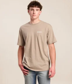 Tops|Graphic T-Shirts | Hooey Borderline T-Shirt Simply Taupe