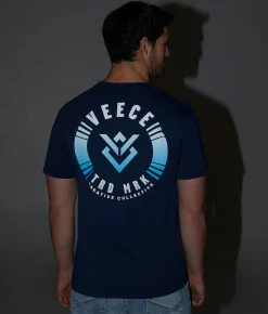 Graphic T-Shirts | Veece Border Sunrise T-Shirt Midnight Navy