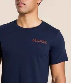 Tops|Graphic T-Shirts | Pendleton Born To Ride T-Shirt Navy