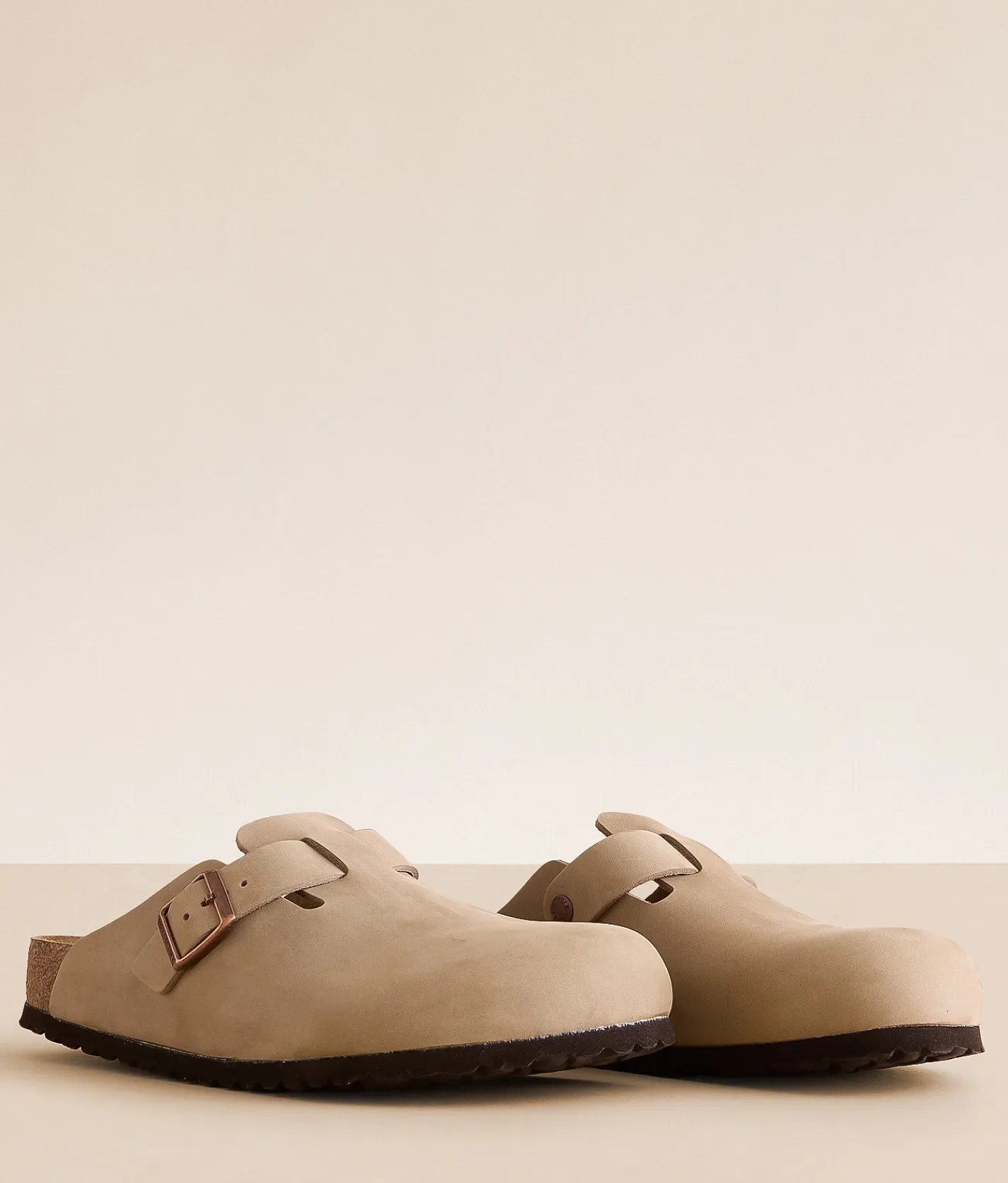 Birkenstock® Boston Soft Leather Clog Tabacco Brown Sale