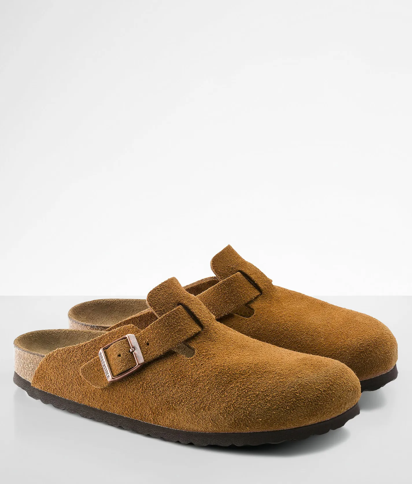Shoes|Activewear | Birkenstock® Boston Soft Suede Clog Mink