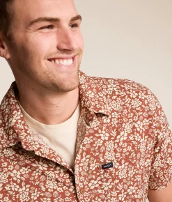 Tops | RVCA Botanical Shirt Rawhide