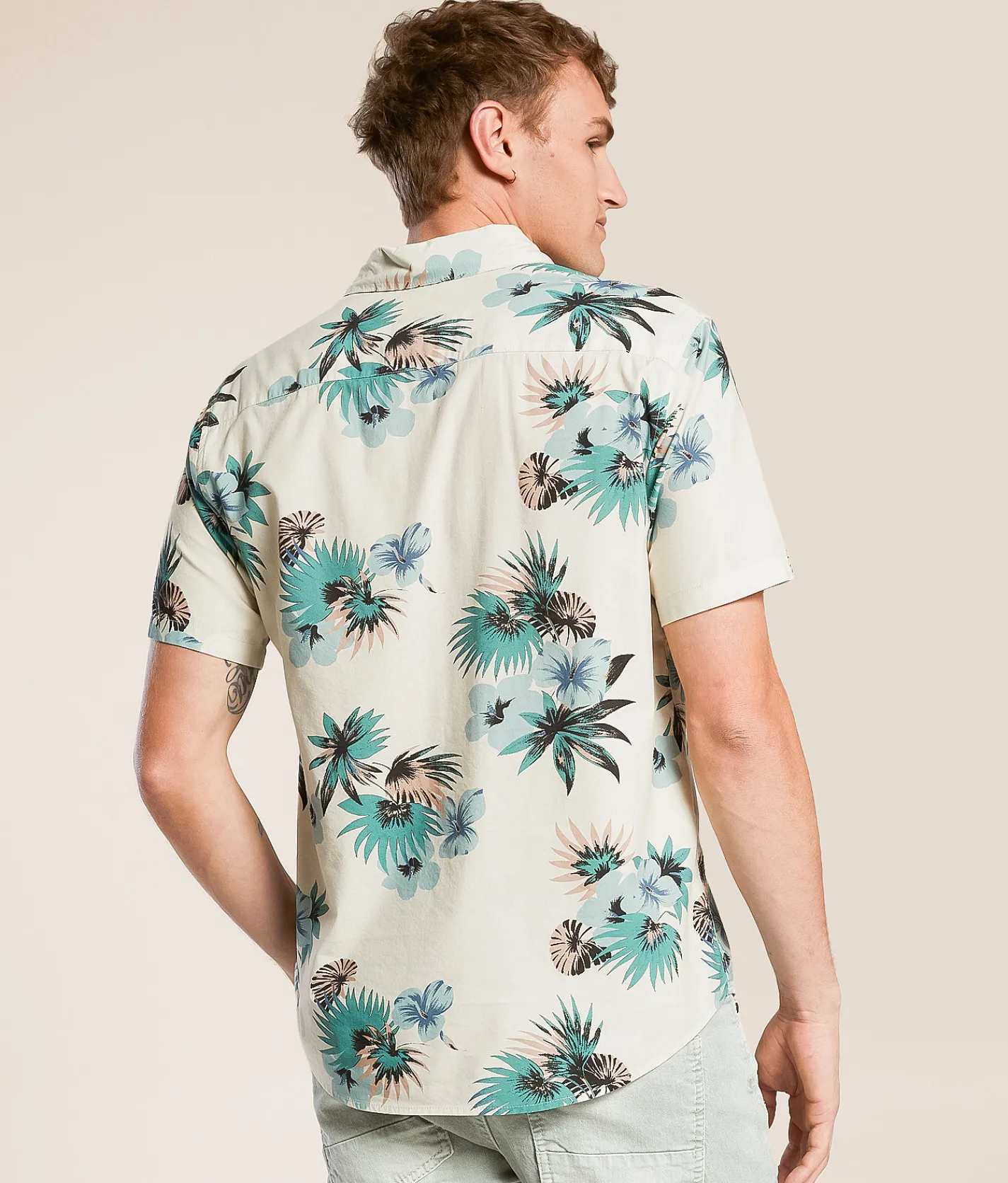 Tops | RVCA Botanical Shirt Lead