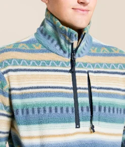 Billabong Boundary Fleece Pullover Dark Stone Hot