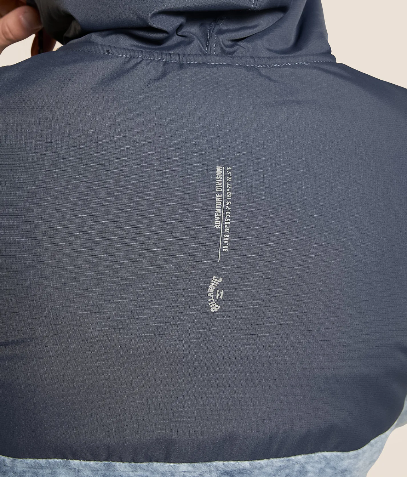 Tops|Coats & Jackets | Billabong Boundary Lite Fleece Hooded Jacket Steel Blue