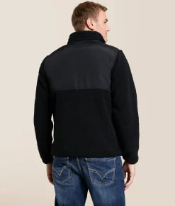 Tops|Coats & Jackets | Billabong Boundary Summit Sherpa Jacket Black