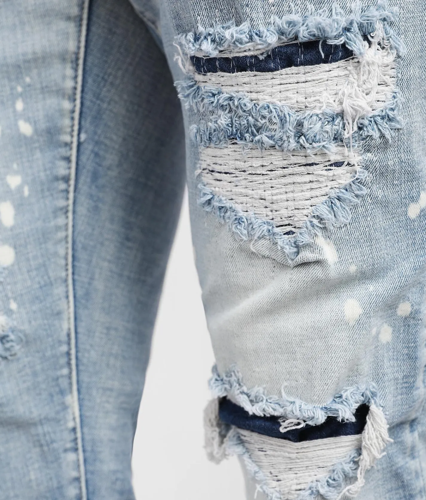 Smoke Rise® Bowery Taper Stretch Jean Bowery Blue Discount