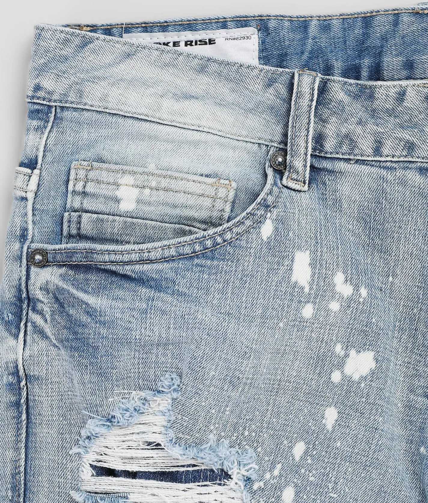 Smoke Rise® Bowery Taper Stretch Jean Bowery Blue Discount