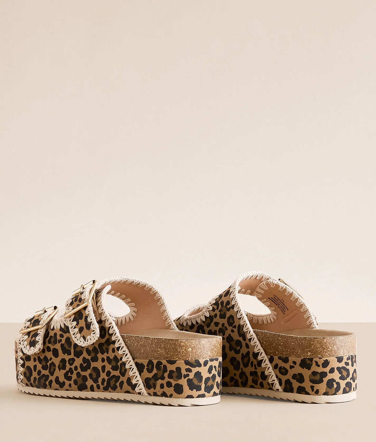 Shoes | Mia Bowie Platform Sandal Leopard