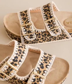 Shoes | Mia Bowie Platform Sandal Leopard