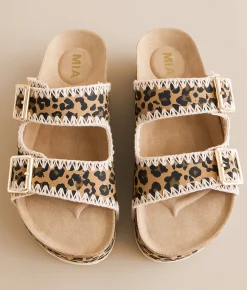 Shoes | Mia Bowie Platform Sandal Leopard