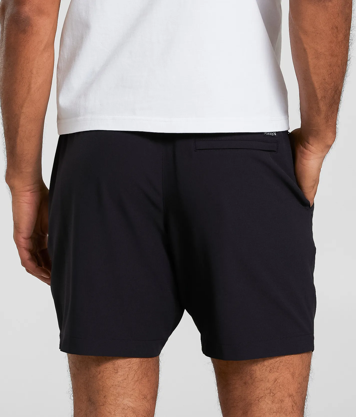 Bottoms|Activewear | Maven Co-op Bow Performance Stretch Short Black