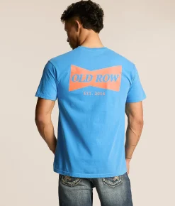 Tops|Graphic T-Shirts | Old Row Bowtie T-Shirt Royal Caribe