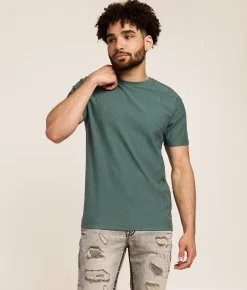 Tops | Nova Industries Boxy T-Shirt Silver Pine