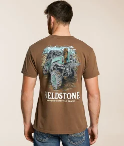 Graphic T-Shirts | Fieldstone Boykin SXS T-Shirt Rain Drum