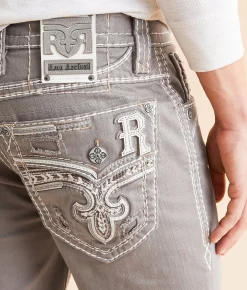 Bottoms | Rock Revival Bradlee Slim Straight Stretch Pant Bradlee SJ206