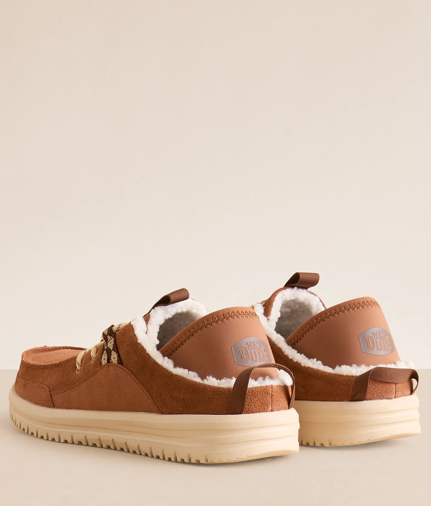 HEYDUDE™ Bradley Blipper Suede Shoe Argan Brown Multi Outlet