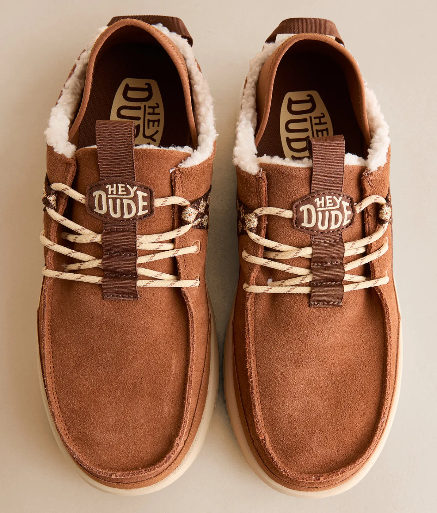 HEYDUDE™ Bradley Blipper Suede Shoe Argan Brown Multi Outlet